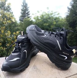 Men's Red Tape Black Mesh Sneakers