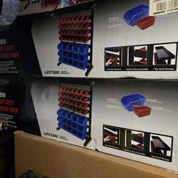 43 Bin Parts Rack