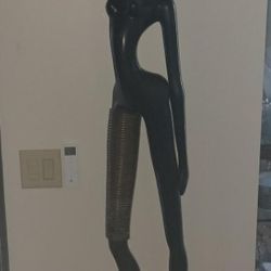 Hagenauer Style 1960's Bronze Ndebele Woman Statue $10000