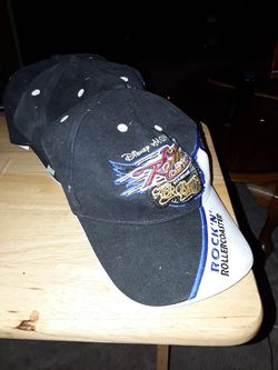 Disney MGM Studio Rock n Roller Coaster Aerosmith hats