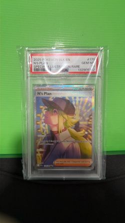 Pokémon TCG N's Plan 170/086 Sir Black Bolt PSA 10