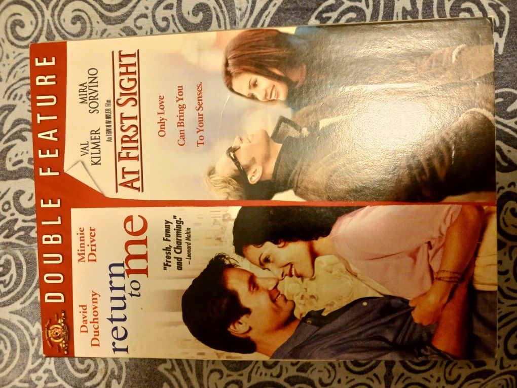 Return To Me And At First Sight 2 Movies 