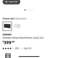 Hemnes 8 Drawer