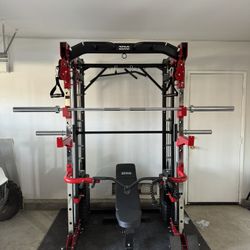 💥❗️NEW‼️FREE ASSEMBLY/DELIVERY 🔥🚚💥SMITH MACHINE✅ Complete Bundle✅