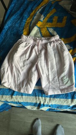 Pink Nike shorts size M