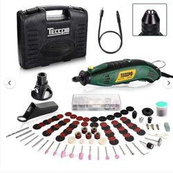 TECCPO Rotary Tool Kit – 100+ Piece Set New