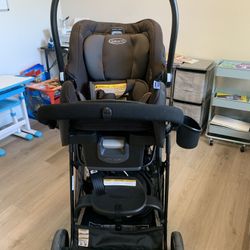 Graco Double Stroller; Infant And Toddler 