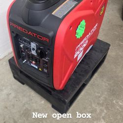 Predator generator 2000i new open box $390