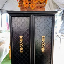 Cabinet Armoire With Two Drawers 