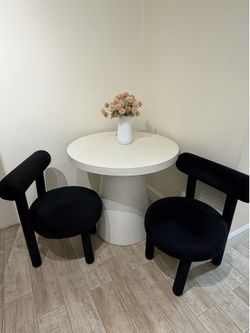 TOV Carmel Performance Velvet Dining Chairs (Set of 2)