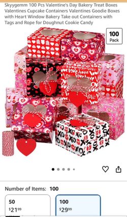 Bakery treat boxes