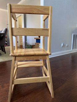 IKEA SIDADI Children's Wooden High Chair