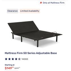 Mattress Firm 50 Series Adjustable Bed Frame 