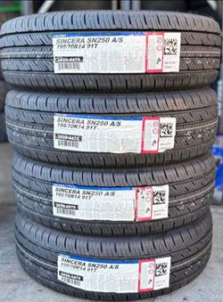 195/70R14 Falken A/S Set 4 New Tires
