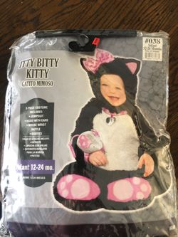 Kitty costume size 12-24months