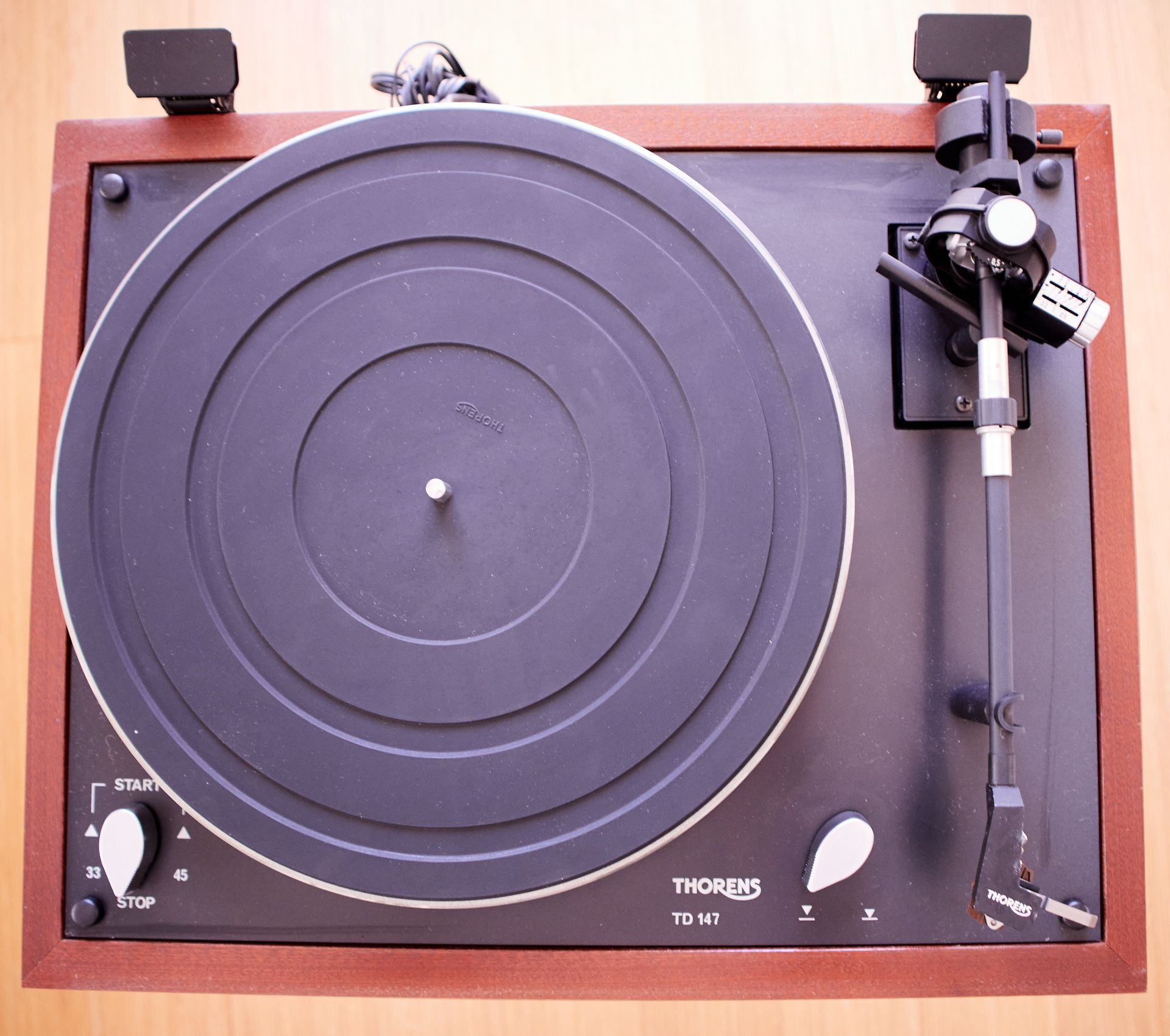 Thorens TD 147 Turntable Used USA Voltage