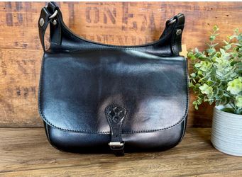 PATRICIA NASH LONDON SADDLE BAG - HERITAGE LEATHER