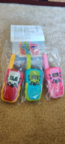 3 Pack Kids Walkie Talkies Gifts for Boys Age 3-10 Toys for Boys Girls 3 4 5 6 7 8 Year