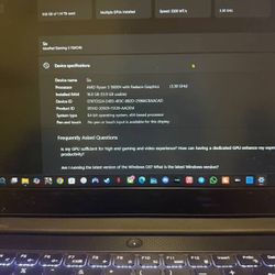 Lenovo IdeaPad Gaming 3 $600 OBO