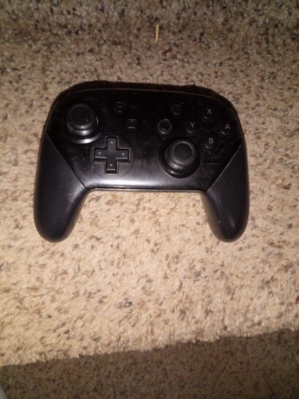Black Nintendo Gaming Controller
