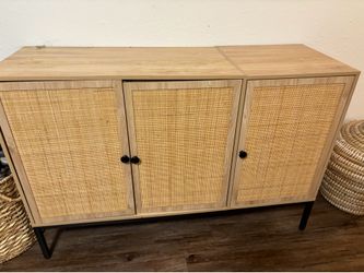 Rattan cabinet