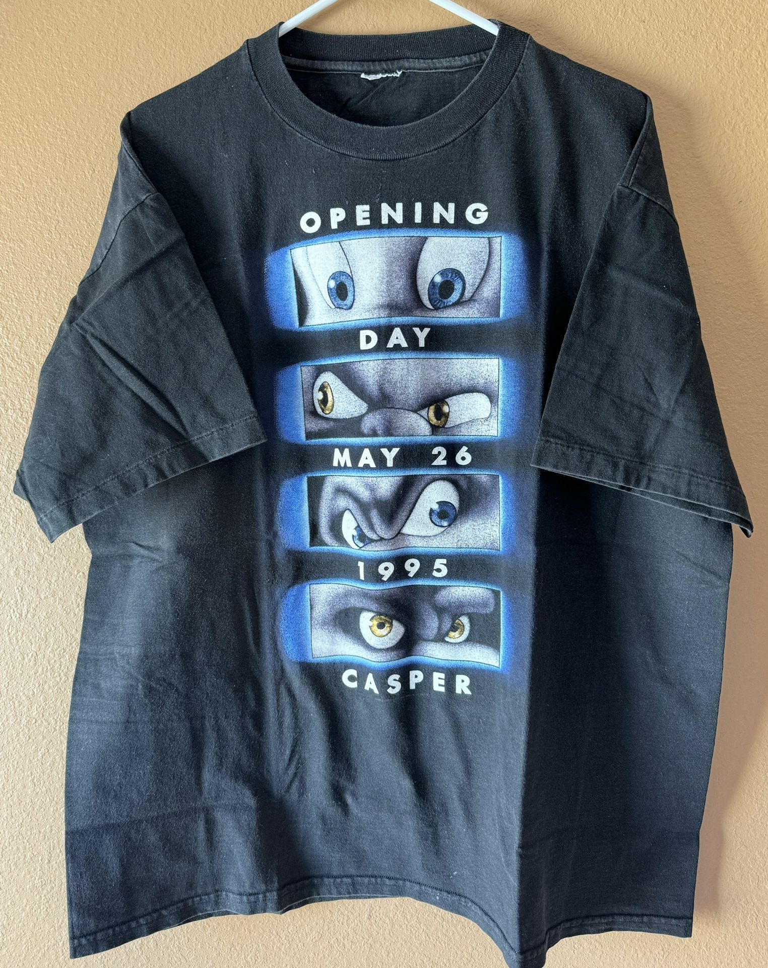 Casper 1995 Opening Day Movie Promo Rare Vintage T-Shirt Cut Tag Size XL