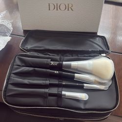 Dior Makeup Brush Set And Case 
