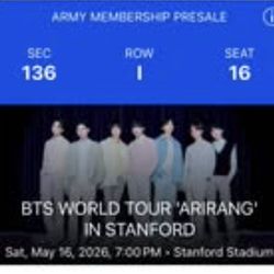 Bts Concert Tickets For Sale