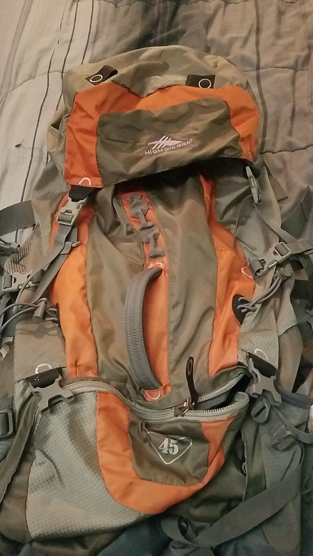 High Sierra Hawk 45 hiking backpack