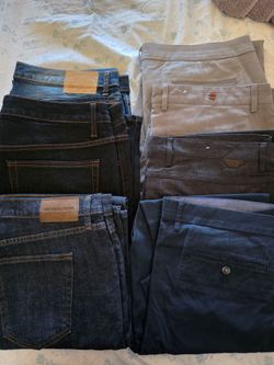 Mixed Lot of Men's Pants and Jeans size 38 x 32