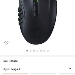 Razer Naga X Wired MMO Gaming Mouse: 18K DPI Optical Sensor - 2nd-gen Razer Optical Switch - Chroma RGB Lighting - 16 Programmable Buttons - 85g - Cla