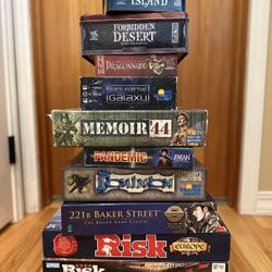 Big Lot of Epic Board Games