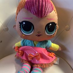 L.O.L. Surprise! Neon Q.T. – Huggable, Soft Plush Doll