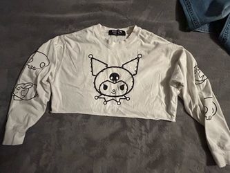 Hello kitty and friends women crop long sleeve small