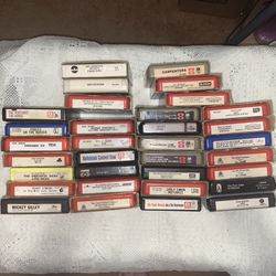 Various 8-track Carts