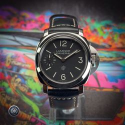 Precision Chrono DK🪐—Panerai Luminor Logo 44mm | Ref: PAM01084 | Box & Papers | Excellent Condition