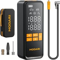 5X Faster 160 PSI Portable Tire Inflator for Car with Carrying Case, Built-in Magnetic Storage