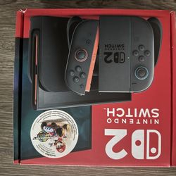 Brand New Unopened Nintendo Switch 2 Mario Kat Bundle 