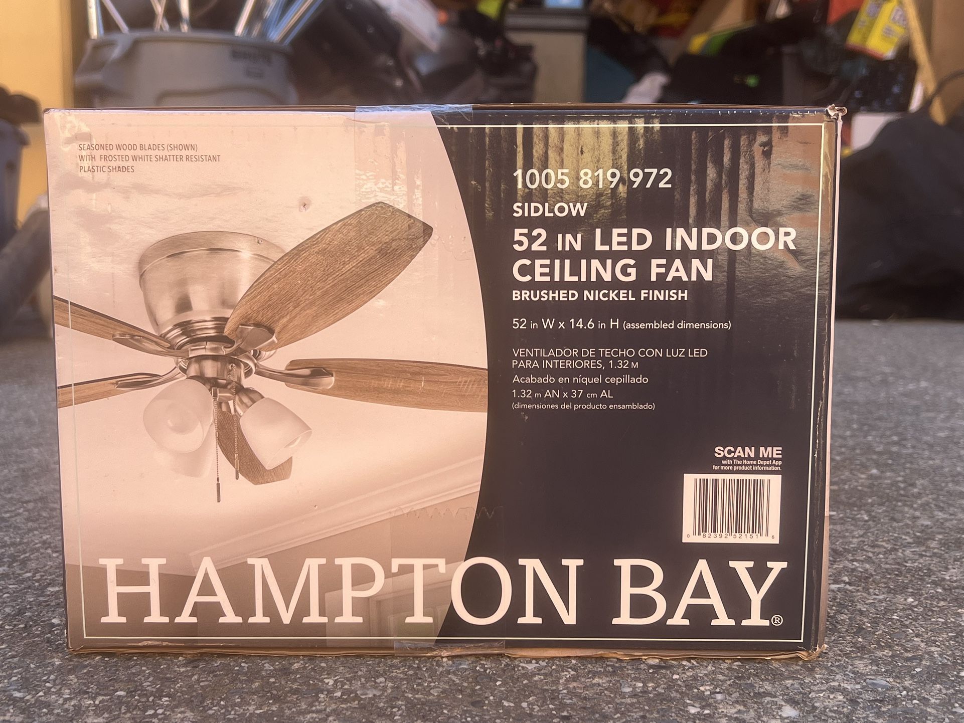 Hampton Bay Ceiling Fan **BRAND NEW**