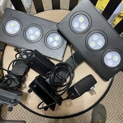 2 led lights  reef