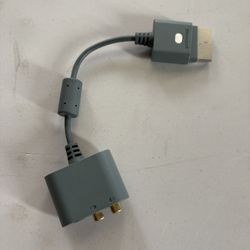 Original Microsoft Toslink Audio Adapter for Xbox 360 Console