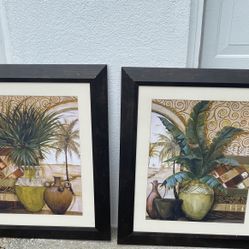 2pc Palm Frame 