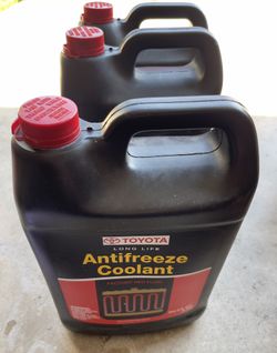 3 Gallons- Genuine Toyota Lexus Scion RED Long Life Coolant 