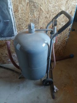 110 lbs sandblaster/ abrasive blaster