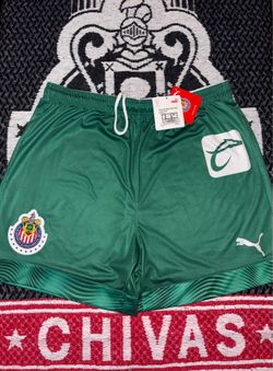 CHIVAS Puma Shorts de Portero talla L Club Deportivo Guadalajara