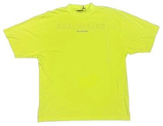 BALENCIAGA EMBROIDERED LOGO TEE SIZE M