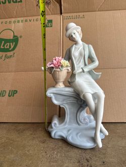 Vintage lady figurine