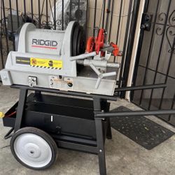 RIDGID 1822-I Auto Chuck Pipe Threading Machine