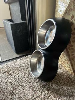 Double Stainless Steel Pet Bowl Feeder