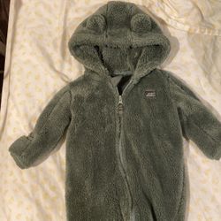 Eddie Bauer Plush Baby Onesie